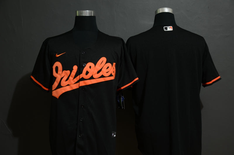 Mens Baltimore Orioles Blank Black Stitched Mlb Cool Base Nike Jersey