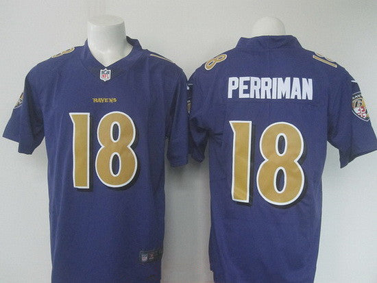 Mens Baltimore Ravens 18 Breshad Perriman Purple 2016 Color Rush Stitched Nfl Nike Limited Jersey