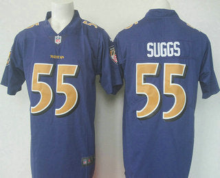 Mens Baltimore Ravens 55 Terrell Suggs Purple 2016 Color Rush Stitched Nfl Nike Limited Jersey