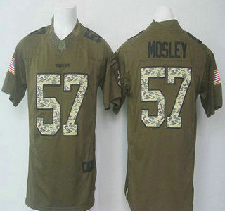 Mens Baltimore Ravens 57 Cj Mosley Green Salute To Service 2015 Nfl Nike Limited Jersey