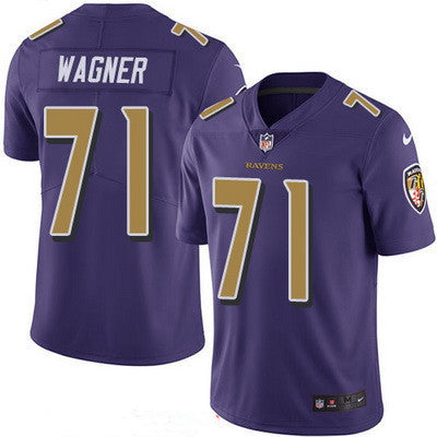 Mens Baltimore Ravens 71 Ricky Wagner Purple 2016 Color Rush Stitched Nfl Nike Limited Jersey