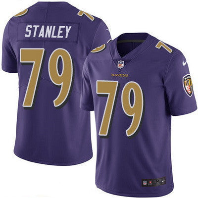 Mens Baltimore Ravens 79 Ronnie Stanley Purple 2016 Color Rush Stitched Nfl Nike Limited Jersey