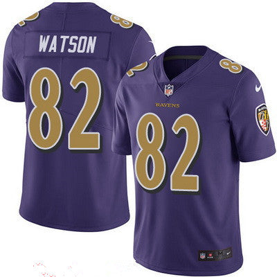 Mens Baltimore Ravens 82 Benjamin Watson Purple 2016 Color Rush Stitched Nfl Nike Limited Jersey