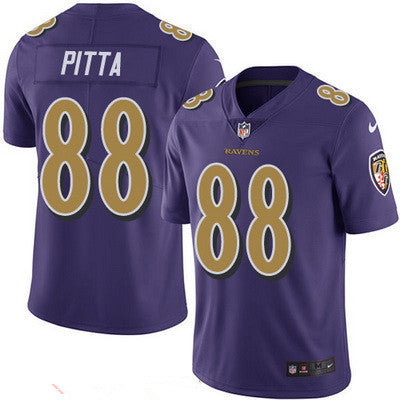 Mens Baltimore Ravens 88 Dennis Pitta Purple 2016 Color Rush Stitched Nfl Nike Limited Jersey