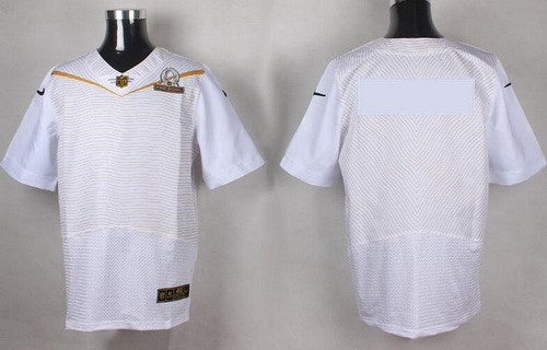 Mens Blank 2016 Pro Bowl White Nike Elite Jersey
