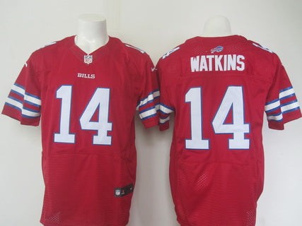 Mens Buffalo Bills 14 Sammy Watkins Red 2015 Nfl Nike Elite Jersey