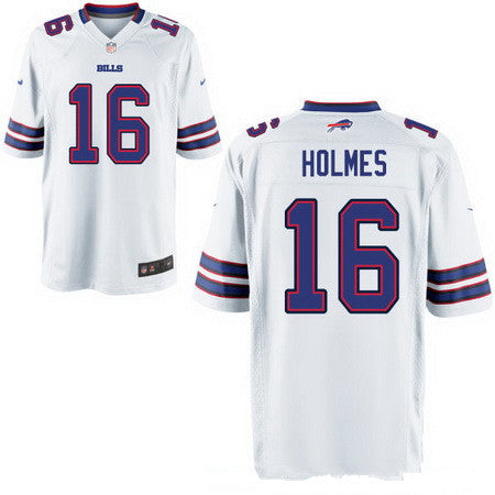 Mens Buffalo Bills 16 Andre Holmes White Road Stitched Nfl Nike Elite Jersey