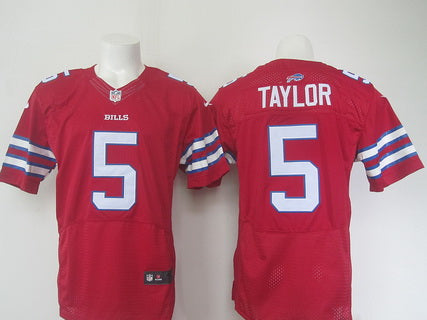 Mens Buffalo Bills 5 Tyrod Taylor Red 2015 Nfl Nike Elite Jersey