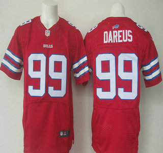 Mens Buffalo Bills 99 Marcell Dareus Red 2015 Nfl Nike Elite Jersey