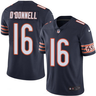 Mens Chicago Bears 16 Pat Odonnell Navy Blue 2016 Color Rush Stitched Nfl Nike Limited Jersey
