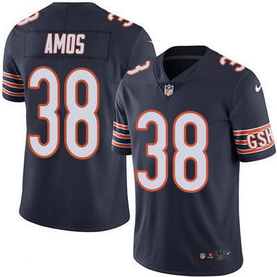 Mens Chicago Bears 38 Adrian Amos Navy Blue 2016 Color Rush Stitched Nfl Nike Limited Jersey