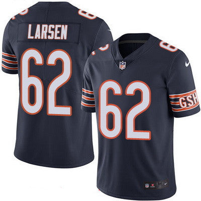Mens Chicago Bears 62 Ted Larsen Navy Blue 2016 Color Rush Stitched Nfl Nike Limited Jersey