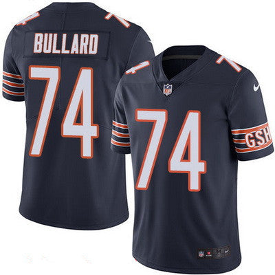 Mens Chicago Bears 74 Jonathan Bullard Navy Blue 2016 Color Rush Stitched Nfl Nike Limited Jersey