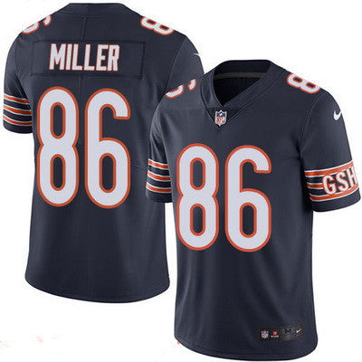 Mens Chicago Bears 86 Zach Miller Navy Blue 2016 Color Rush Stitched Nfl Nike Limited Jersey