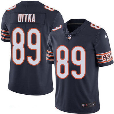 Mens Chicago Bears 89 Mike Ditka Navy Blue 2016 Color Rush Stitched Nfl Nike Limited Jersey
