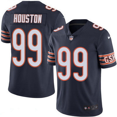 Mens Chicago Bears 99 Lamarr Houston Navy Blue 2016 Color Rush Stitched Nfl Nike Limited Jersey