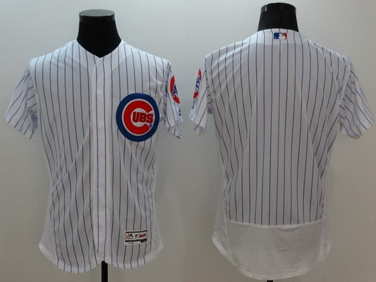 Mens Chicago Cubs Blank White Flexbase 2016 Mlb Player Jersey