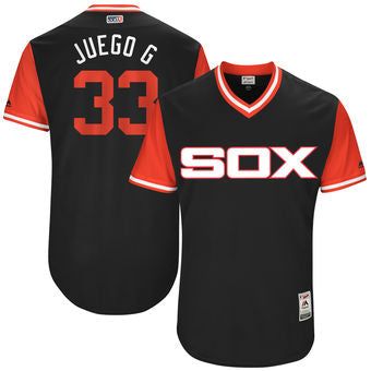 Mens Chicago White Sox James Shields Juego G Majestic Black 2017 Players Weekend Authentic Jersey