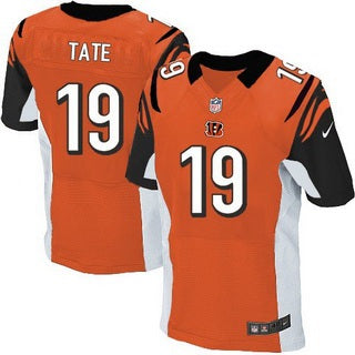 Mens Cincinnati Bengals 19 Brandon Tate Orange Alternate Nfl Nike Elite Jersey