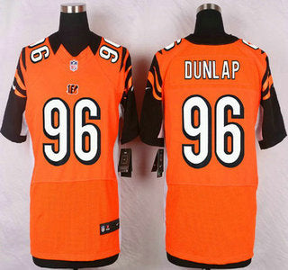 Mens Cincinnati Bengals 96 Carlos Dunlap Orange Alternate Nfl Nike Elite Jersey