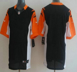Mens Cincinnati Bengals Blank Black Team Color Nfl Nike Elite Jersey