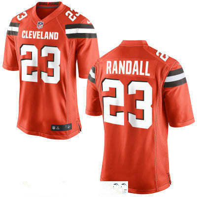 Mens Cleveland Browns 23 Damarious Randall Orange Alternate Stitched Nfl Nike Game Jersey