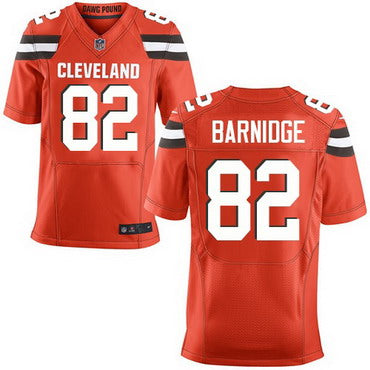 Mens Cleveland Browns 82 Gary Barnidge Orange Alternate 2015 Nfl Nike Elite Jersey