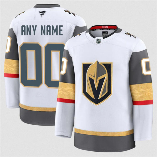Men's Custom Vegas Golden Knights Jersey Name, Number 2025 Home White
