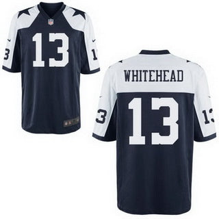 Mens Dallas Cowboys 13 Lucky Whitehead Navy Blue Thanksgiving Alternate Nfl Nike Elite Jersey