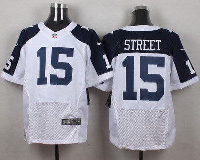 Mens Dallas Cowboys 15 Devin Street White Thanksgiving Alternate Nfl Nike Elite Jersey