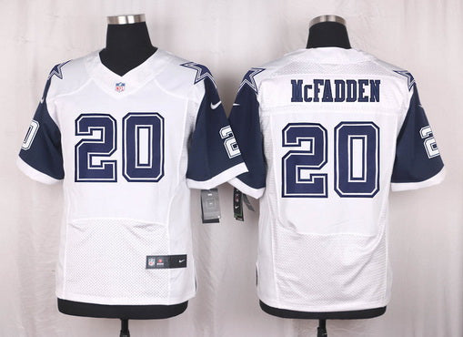 Mens Dallas Cowboys 20 Darren Mcfadden Nike White Color Rush 2015 Nfl Elite Jersey