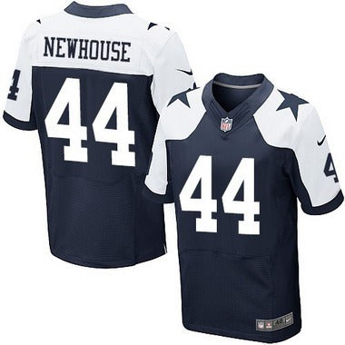 Mens Dallas Cowboys 44 Robert Newhouse Navy Blue Thanksgiving Retired Player Nfl Nike Elite Jersey