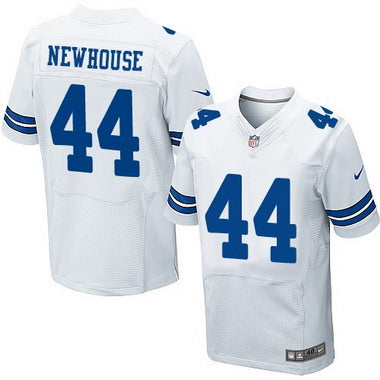Mens Dallas Cowboys 44 Robert Newhouse White Retired Player Nfl Nike Elite Jersey