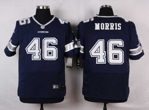 Mens Dallas Cowboys 46 Alfred Morris Navy Blue Team Color Nfl Nike Elite Jersey