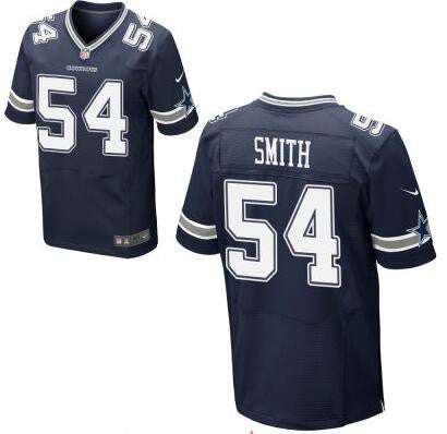 Mens Dallas Cowboys 54 Jaylon Smith Navy Blue Team Color Stitched Nfl Nike Elite Jersey