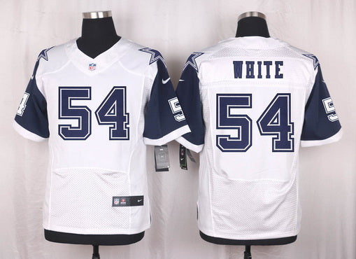 Mens Dallas Cowboys 54 Randy White Nike White Color Rush 2015 Nfl Elite Jersey