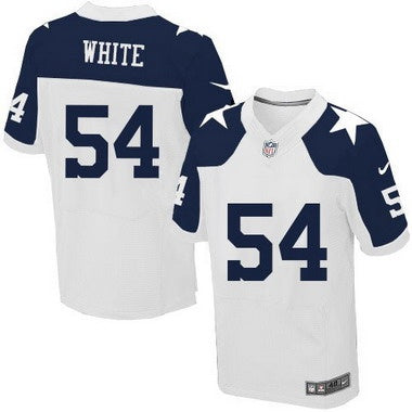 Mens Dallas Cowboys 54 Randy White White Thanksgiving Retired Player Nfl Nike Elite Jersey