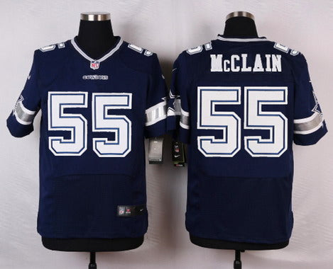 Mens Dallas Cowboys 55 Rolando Mcclain Navy Blue Team Color Nfl Nike Elite Jersey