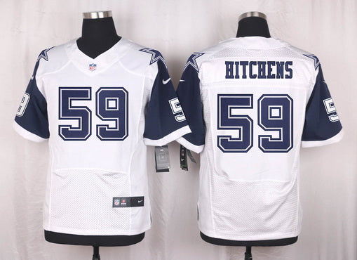 Mens Dallas Cowboys 59 Anthony Hitchens Nike White Color Rush 2015 Nfl Elite Jersey