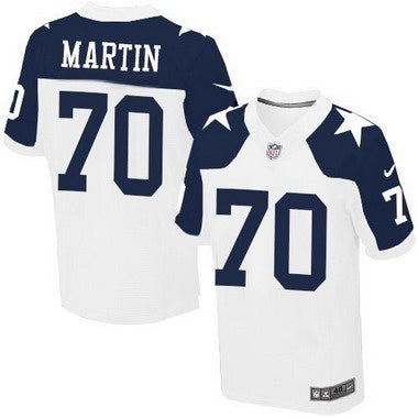 Mens Dallas Cowboys 70 Zack Martin White Thanksgiving Alternate Nfl Nike Elite Jersey
