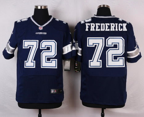 Mens Dallas Cowboys 72 Travis Frederick Navy Blue Team Color Nfl Nike Elite Jersey
