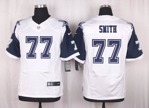 Mens Dallas Cowboys 77 Tyron Smith Nike White Color Rush 2015 Nfl Elite Jersey
