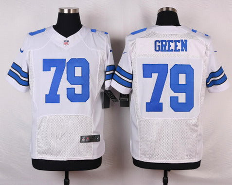 Mens Dallas Cowboys 79 Chaz Green White Road Nfl Nike Elite Jersey