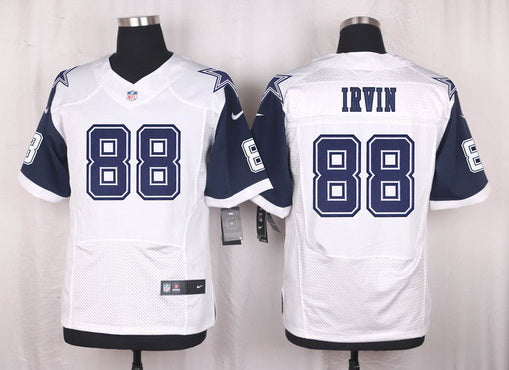 Mens Dallas Cowboys 88 Michael Irvin Nike White Color Rush 2015 Nfl Elite Jersey
