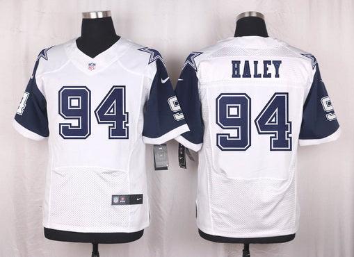 Mens Dallas Cowboys 94 Charles Haley Nike White Color Rush 2015 Nfl Elite Jersey