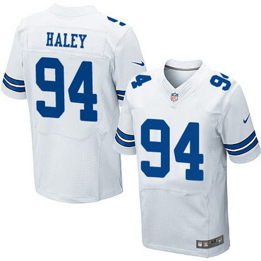 Mens Dallas Cowboys 94 Charles Haley White Retired Player Nfl Nike Elite Jersey