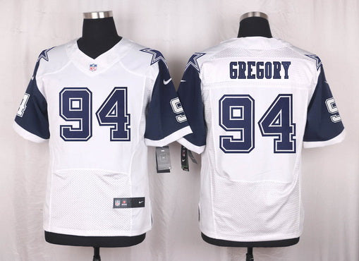 Mens Dallas Cowboys 94 Randy Gregory Nike White Color Rush 2015 Nfl Elite Jersey