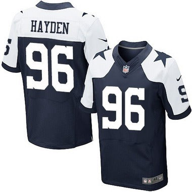 Mens Dallas Cowboys 96 Nick Hayden Navy Blue Thanksgiving Alternate Nfl Nike Elite Jersey
