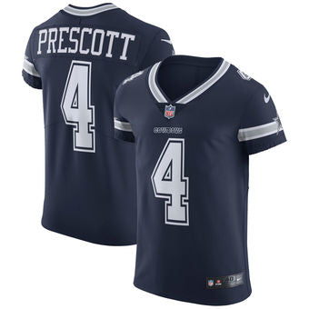 Mens Dallas Cowboys Dak Prescott Nike Navy Vapor Untouchable Elite Jersey