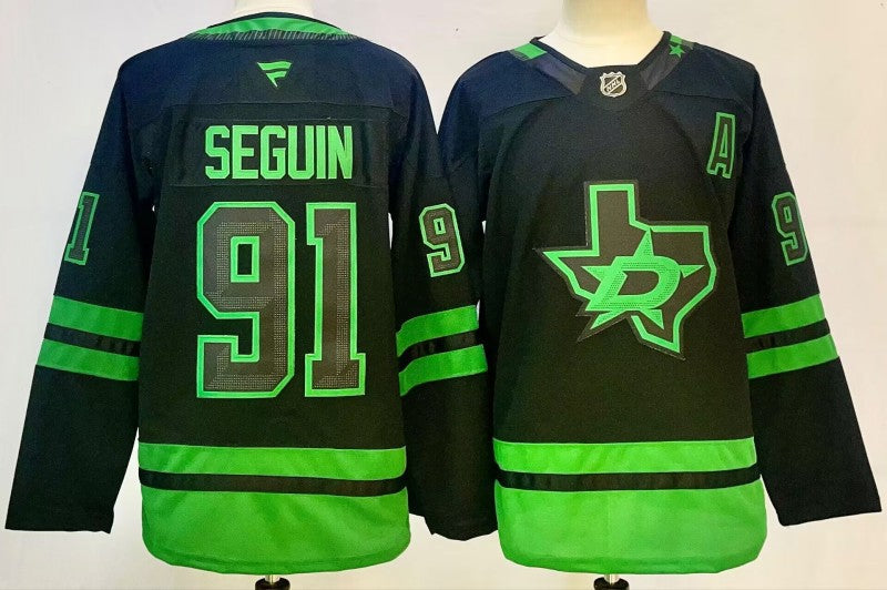 Men's Dallas Stars #91 Tyler Seguin Jersey Stitched